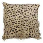 kussen geit cheetah 40x40cm, Verzenden, Nieuw