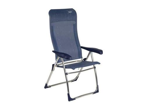 Crespo kampeer standen stoel al-215 donker blauw kleur 41, Caravans en Kamperen, Kampeeraccessoires, Nieuw