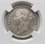 Brits India. Victoria. 1 Rupie 1840 - NGC MS61, Postzegels en Munten, Munten | Europa | Niet-Euromunten