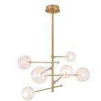 Suitta Lumina Hanglamp 6 Bollen STTA-6BH-G, Ophalen of Verzenden, Zo goed als nieuw