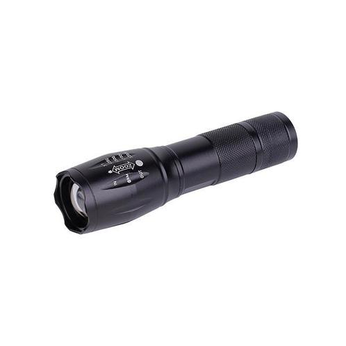LED Zaklamp 3 Watt Zoom 3x AAA 240 Lumen Daglicht, Caravans en Kamperen, Zaklampen, Ophalen of Verzenden
