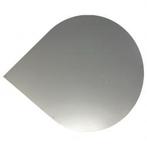 Vloerplaat druppel 1000x1000mm, staal grijs, Ophalen of Verzenden, Nieuw
