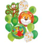 Ballonnen Set Jungle (14-delig), Kleding | Dames, Carnavalskleding en Feestkleding, Ophalen of Verzenden, Nieuw