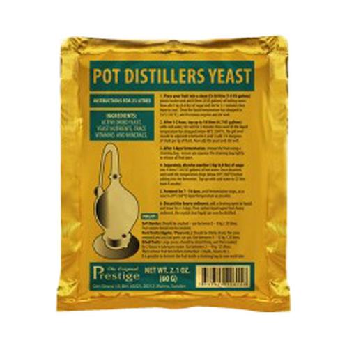 Prestige - Pot distillers yeast - 60 g (Stoken & Brouwen), Huis en Inrichting, Keuken | Potten en Pannen, Overige typen, Nieuw
