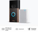 Ring Video Doorbell (2nd Gen) Venetian Bronze met Chime -, Huis en Inrichting, Verzenden, Zo goed als nieuw