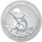 Tokelau. 5 Dollars 2025 – Untamed Landscapes – The Sailfish