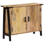 vidaXL Dressoir 88x30x69 cm massief mangohout, Verzenden, Nieuw, 50 tot 100 cm, 25 tot 50 cm