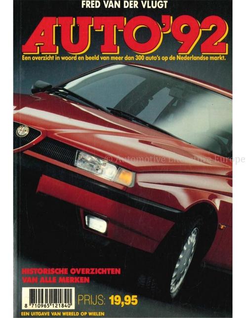 1992 AUTO YEARBOOK NEDERLANDS, Boeken, Auto's | Boeken
