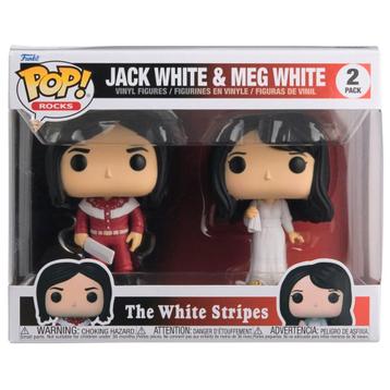 The White Stripes Jack White & Meg White Funko POP! Rocks