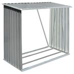 Haardhoutschuur Grijs | Retourdeal | 45% Korting!, Tuin en Terras, Bergingen en Tuinkasten, Ophalen of Verzenden, Nieuw, Metaal