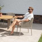 Bernini dining tuinstoel latte 4 Seasons Outdoor, Tuin en Terras, Tuinstoelen, Ophalen of Verzenden, Nieuw