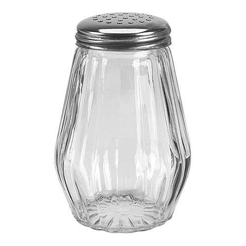 Poedersuikerstrooier | RVS/Glas | 0.26L | 120(h)mm EMGA, Zakelijke goederen, Horeca | Keukenapparatuur, Nieuw in verpakking, Verzenden