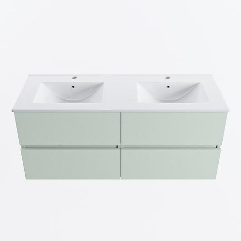 MONDIAZ VICA 120cm badmeubel onderkast Greey 4 lades., Doe-het-zelf en Verbouw, Sanitair, Bad, Nieuw, Ophalen of Verzenden