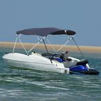 vidaXL Biminitop 4 bogen met zijwanden 243x(200-213)x137 cm, Watersport en Boten, Bootonderdelen, Verzenden, Nieuw