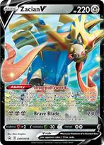 Zacian V swsh-018 Sword&Shield Promos, Hobby en Vrije tijd, Verzamelkaartspellen | Pokémon, Ophalen of Verzenden, Nieuw, Losse kaart