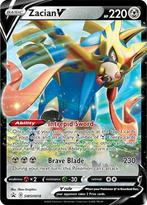 Zacian V swsh-018 Sword&Shield Promos, Ophalen of Verzenden, Nieuw, Losse kaart, Foil