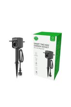 WOOX R6079 Slimme Tweevoudige Buitensocket – De ideale sm., Doe-het-zelf en Verbouw, Elektra en Kabels, Ophalen of Verzenden, Nieuw