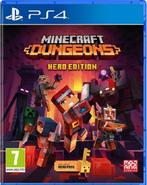Minecraft: Dungeons - Hero Edition PS4 Morgen in huis!, Vanaf 7 jaar, Ophalen of Verzenden, 3 spelers of meer, Zo goed als nieuw