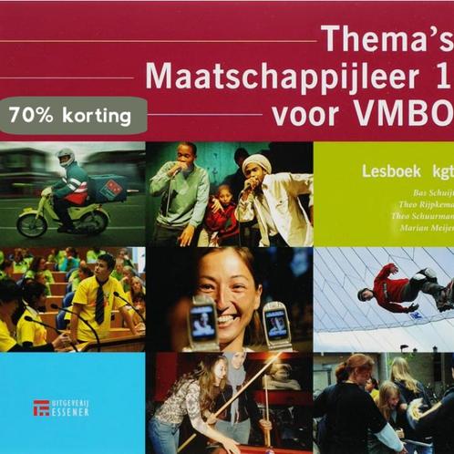 Themas Maatschappijleer / 1 VMBO-KGT / Themas, Boeken, Schoolboeken, Gelezen, Verzenden