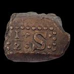 Nederlands-Indië, Java, Batavenrepubliek (1800-1806). 1/2, Postzegels en Munten, Munten | Nederland