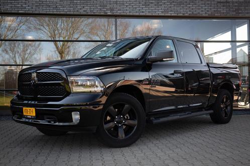 Dodge Ram 1500 SLT, Auto's, Dodge, Lease, Zwart, Automaat, Overige carrosserieën, Overige kleuren, Financial lease, Leder, LPG