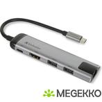 Verbatim 49141 interface hub USB 3.0 (3.1 Gen 1) Type-C 1000, Verzenden, Nieuw, Verbatim