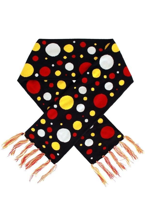 Oeteldonk sjaal rood/wit/geel confetti, Kleding | Dames, Carnavalskleding en Feestkleding, Nieuw, Ophalen of Verzenden