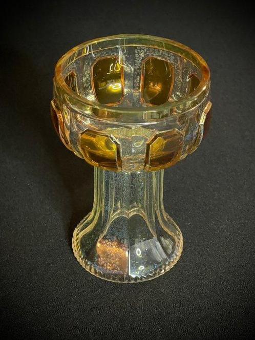 böhmische Glashütte - Pot - Glas, Antiek en Kunst, Antiek | Glas en Kristal