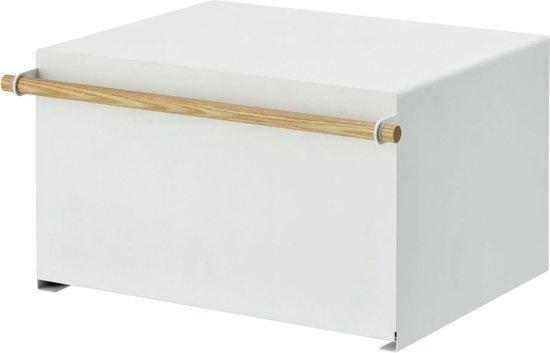 Yamazaki Broodtrommel - Tosca - Wit, Huis en Inrichting, Keuken | Keukenbenodigdheden, Verzenden