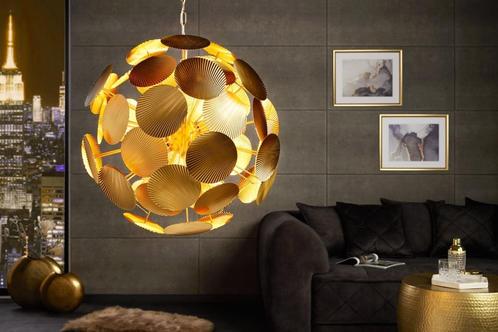 Modern design hanglamp INFINITY HOME 65cm gouden hanglamp -, Huis en Inrichting, Lampen | Hanglampen, Ophalen of Verzenden