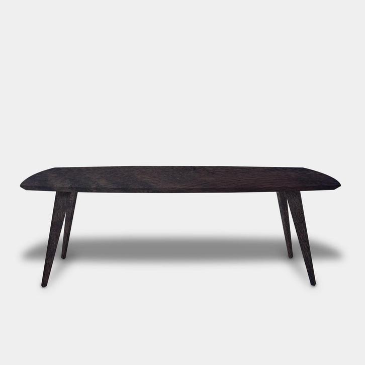 Tafel Deens Ovaal Eikenhout  Hout Onderstel  280x100, Huis en Inrichting, Tafels | Eettafels