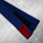 TONBO jiu-jitsu blue belt with black panel, 4cm, Nieuw, Verzenden