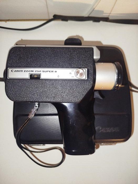 Canon Zoom 250 Super 8 with original case Filmcamera, Verzamelen, Fotografica en Filmapparatuur