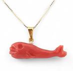 Koraal - Zilver - Hanger - met de hand uitgesneden, Verzamelen