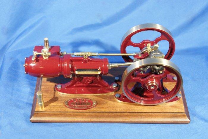Stoommachine - Hout, Messing, Metaal - 2024 - Werkende, Antiek en Kunst, Antiek | Speelgoed