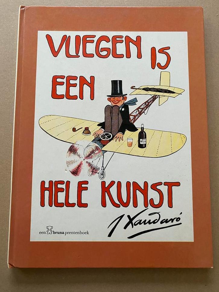 Bruna Prentenboek - Herdruk Prenten uit 1911 Luchtvaart, Verzamelen, Luchtvaart en Vliegtuigspotten, Boek of Tijdschrift, Gebruikt