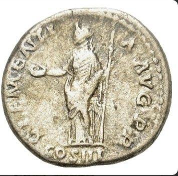 Romeinse Rijk. Hadrianus (117-138 n.Chr.). Denarius Rome -, Postzegels en Munten, Munten | Europa | Niet-Euromunten