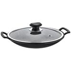 GGM Gastro | Wokpan - Ø 300 mm - Antiaanbaklaag - met glazen, Huis en Inrichting, Keuken | Potten en Pannen, Verzenden, Nieuw