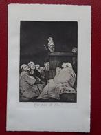 Francisco de Goya (1746-1828) (after) - Todos caerán - Los, Antiek en Kunst