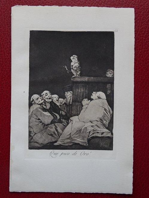 Francisco de Goya (1746-1828) (after) - Todos caerán - Los, Antiek en Kunst, Antiek | Overige Antiek