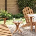vidaXL Tuin Bijzettafel Ø40x41 cm Massief Teakhout, Tuin en Terras, Verzenden, Nieuw