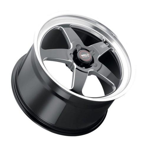 Weld S155 18x5 Ventura Drag 5x114.3 ET-23 BS2.1 Gloss BLK, Auto-onderdelen, Banden en Velgen, Ophalen of Verzenden