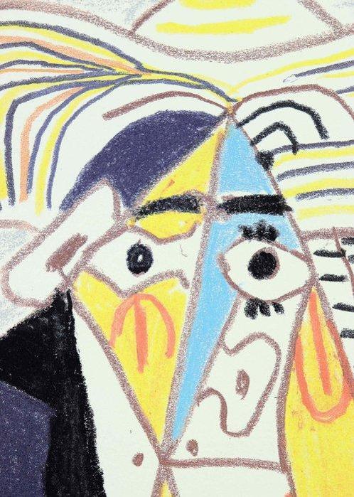 Pablo Picasso (1881-1973) - Homme au chapeau, Antiek en Kunst, Antiek | Overige Antiek
