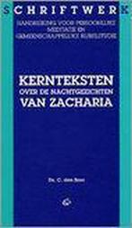 Kernteksten over de nachtgezichten van Zacharia, Boeken, Godsdienst en Theologie, Verzenden, Zo goed als nieuw, Ds. C. den Boer