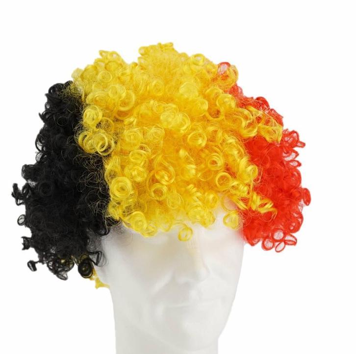 Holland Belgie Pruik, Sport en Fitness, Voetbal, Nieuw, Verzenden
