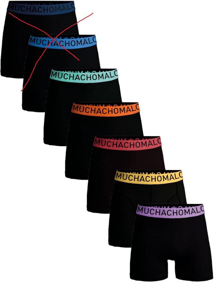 Muchachomalo Heren Boxershorts - 7 Pack - Maat M - 95%, Kleding | Heren, Ondergoed, Verzenden