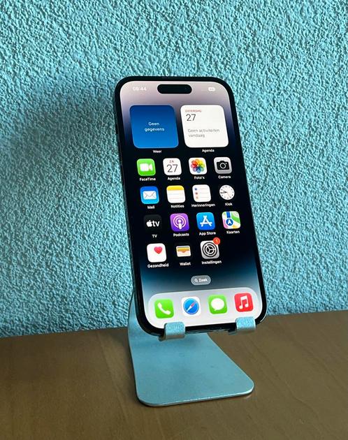 Apple iPhone 14 Pro 128GB Zwart / Garantie / Nieuwstaat, Telecommunicatie, Mobiele telefoons | Apple iPhone, Zonder abonnement