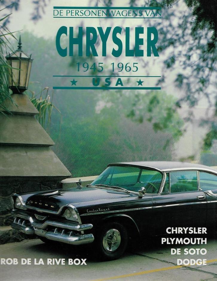 De Personenwagens van Chrysler 1945-1965, Boeken, Auto's | Boeken, Algemeen, Zo goed als nieuw, Verzenden
