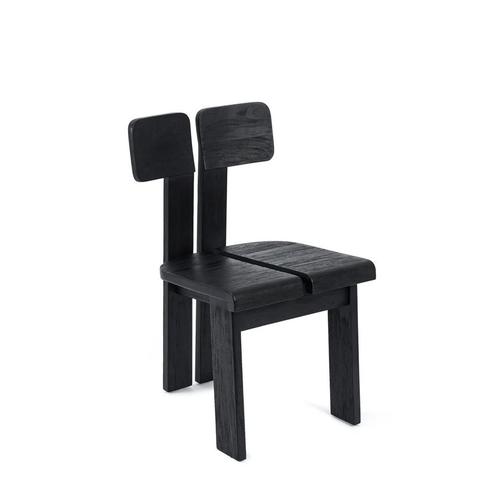 BAZAR BIZAR THE SAMA SAMA DINING CHAIR – BLACK (TUINSTOELE, Tuin en Terras, Aarde en Mest, Overige typen, Ophalen of Verzenden