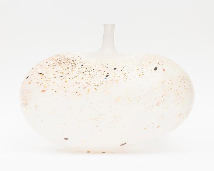 Een zeer grote bolvormige glazen vaas Kosta Boda, Antiek en Kunst, Kunst | Designobjecten, Ophalen